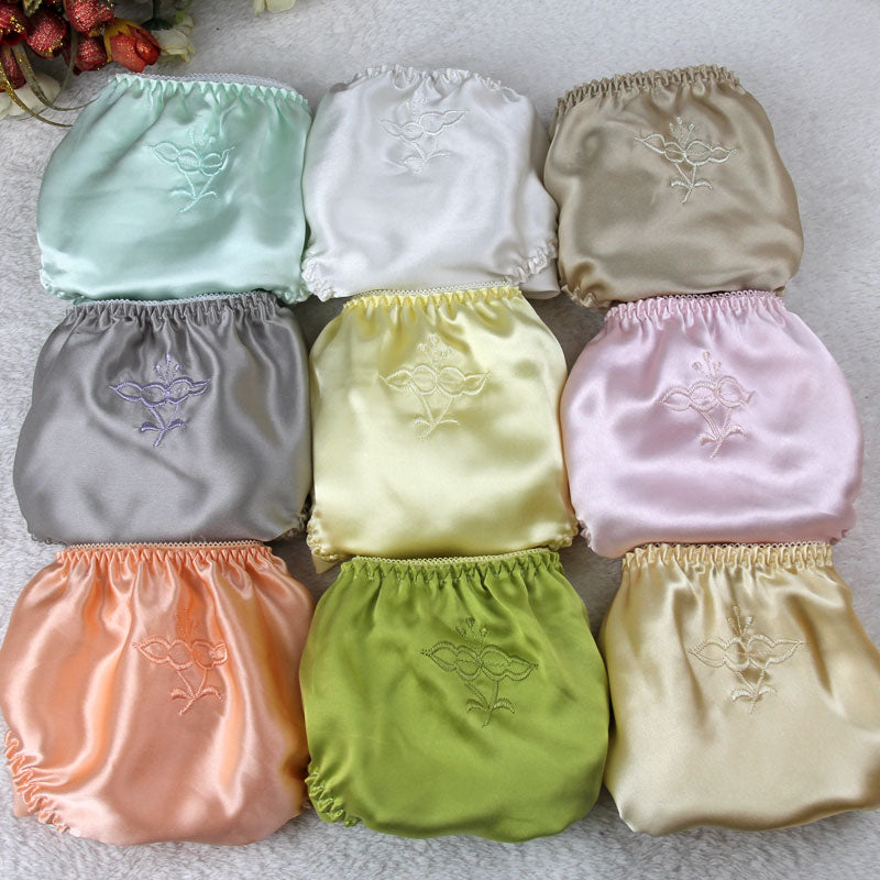 sexy silk satin panties, match up with any bras. Comes in sets of 3 panties (Colors will be mix randomly)