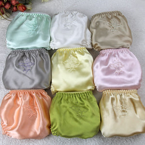 sexy silk satin panties, match up with any bras. Comes in sets of 3 panties (Colors will be mix randomly)